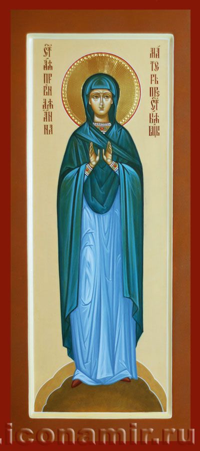 Икона Святая Анна, матерь Пресвятой Богородицы фото, купить, описание