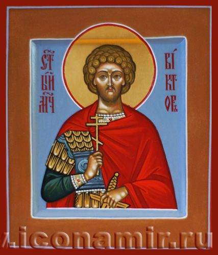 Икона Святой мученик Виктор Дамасский фото, купить, описание