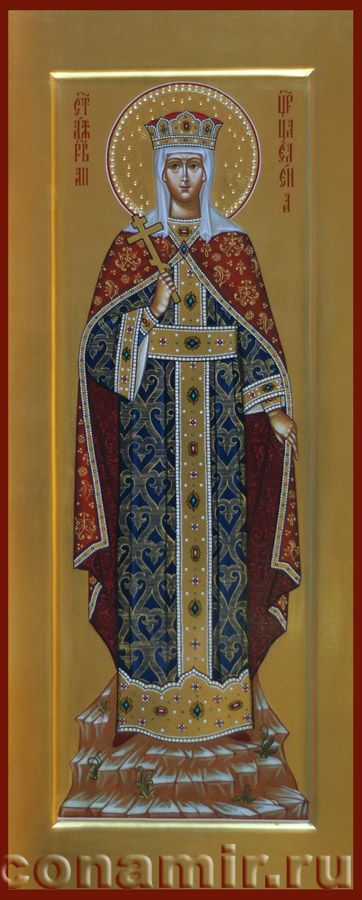 Икона Святая Елена Константинопольская, равноапостольная царица фото, купить, описание