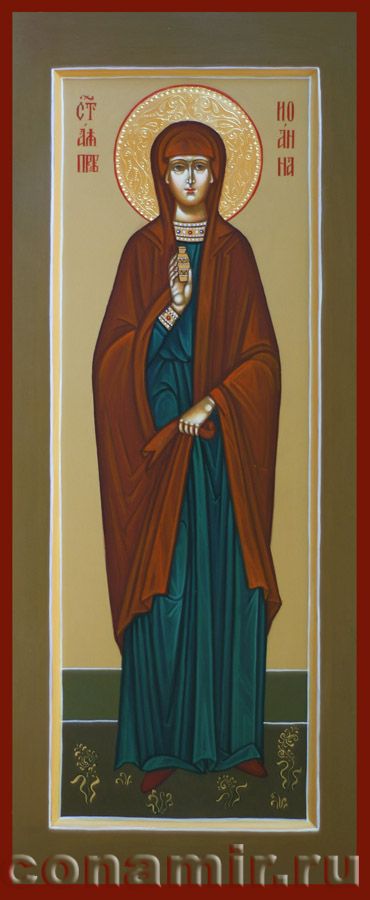 Икона Святая Иоанна мироносица фото, купить, описание