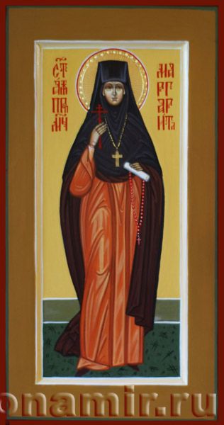 Икона Святая Маргарита Мензелинская, преподобномученица фото, купить, описание