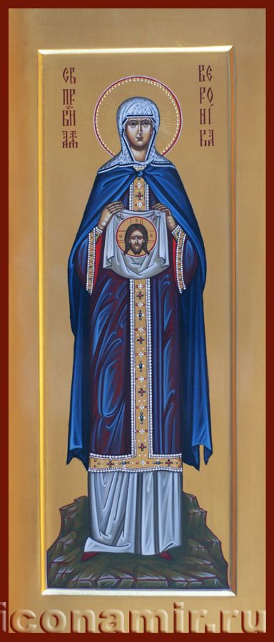 Икона Святая Вероника праведная фото, купить, описание