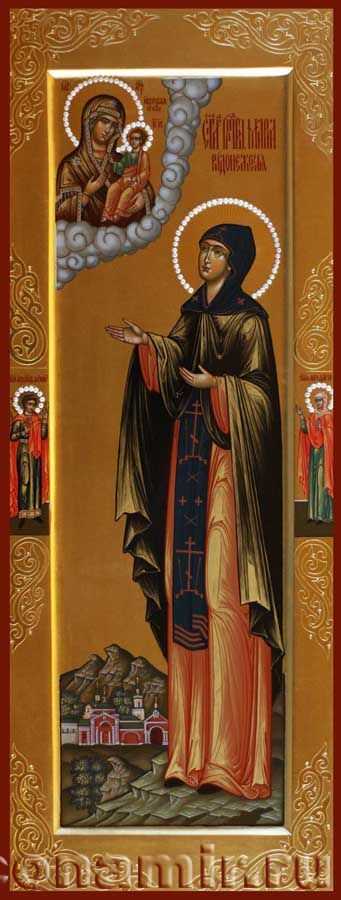 Икона Святая Мария Радонежская фото, купить, описание