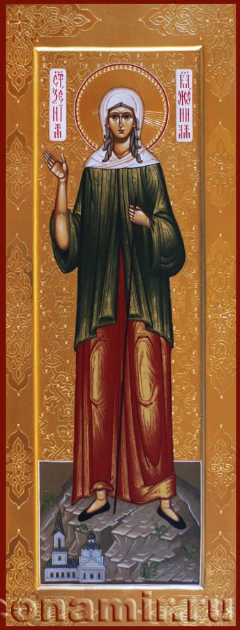 Икона Святая блаженная Ксения Петербуржская фото, купить, описание