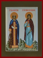 Святые великомученица Екатерина и Анна Персидская