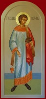 Святой Стефан, архидиакон, первомученик. Храм Петра и Февроньи, Новороссийск.