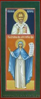 Святая Анна, матерь Пресвятой Богородицы, благоверная и святой Николай Чудотворец